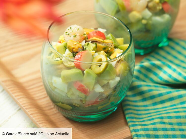 Summer special surimi salad : ChefSane