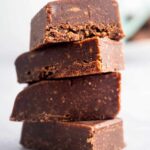 2 Ingredient Fudge | Easy To Make & Tastes Like A Reese's Cup