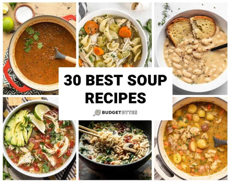 30 Best Homemade Soup Recipes