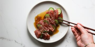 Ahi (Yellowfin) Tuna Crudo Recipe
