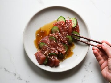 Ahi (Yellowfin) Tuna Crudo Recipe