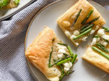 Asparagus Goat Cheese Tart Recipe
