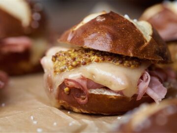 Baked Ham And Swiss Cheese Sliders Recipe