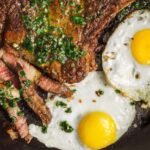 Best Steak & Eggs Breakfast Recipe With Chimichurri