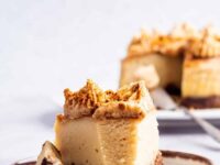 Biscoff Cheesecake | Creamy Cookie Butter Filling On Biscoff Cookie Crust