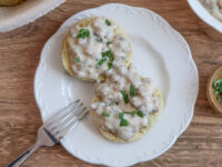 Biscuits And Herbed Sausage Gravy Recipe