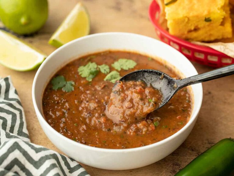 Black Bean and Roasted Salsa Soup