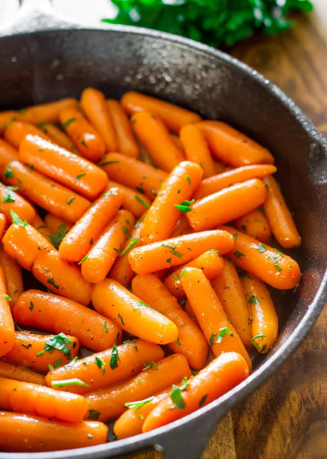 Brandy Glazed Carrots