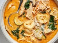 Chicken And Tortellini Vegetable Soup Recipe