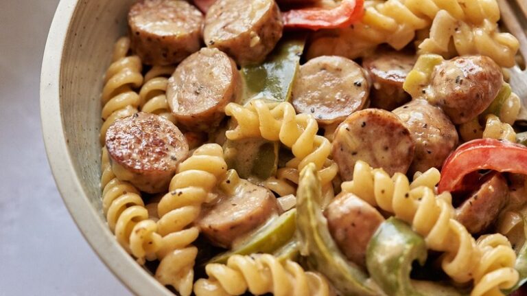 Chicken Sausage And Bell Pepper Pasta Recipe