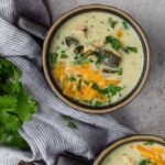 Chile Relleno Soup with Chicken