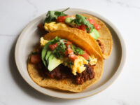 Chorizo Breakfast Tacos Recipe