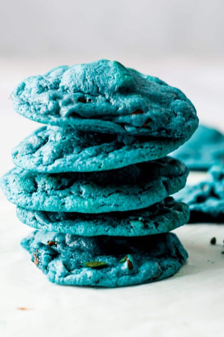 Cookie Monster Cookies Prepped In 10 Minutes