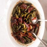 Crack Green Beans | Sweet & Savory Sauce With Crispy Bacon