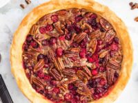 Cranberry Pecan Pie ��� the perfect twist on pecan pie!