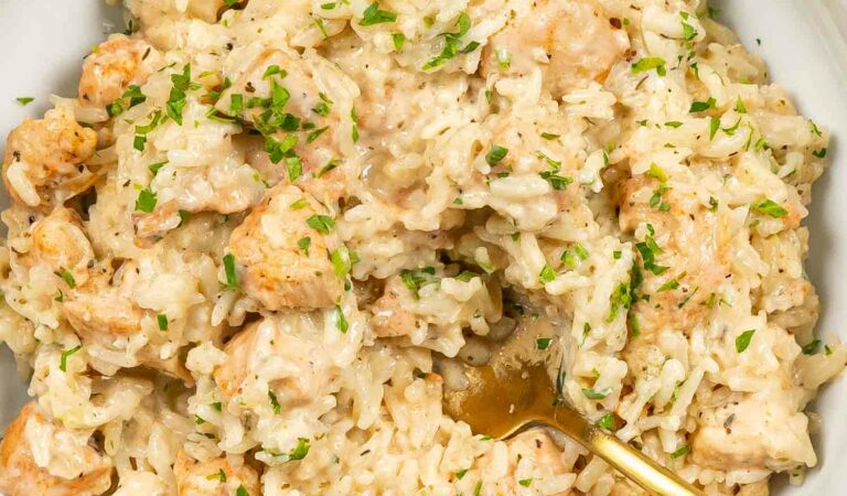 Creamy Chicken And Rice