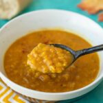 Curried Red Lentil and Pumpkin Soup