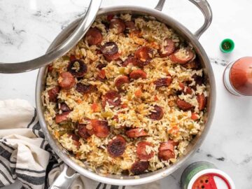Dollar Store Dinners ��� Sausage and Rice