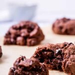 Double Chocolate Chip Cookies | Soft