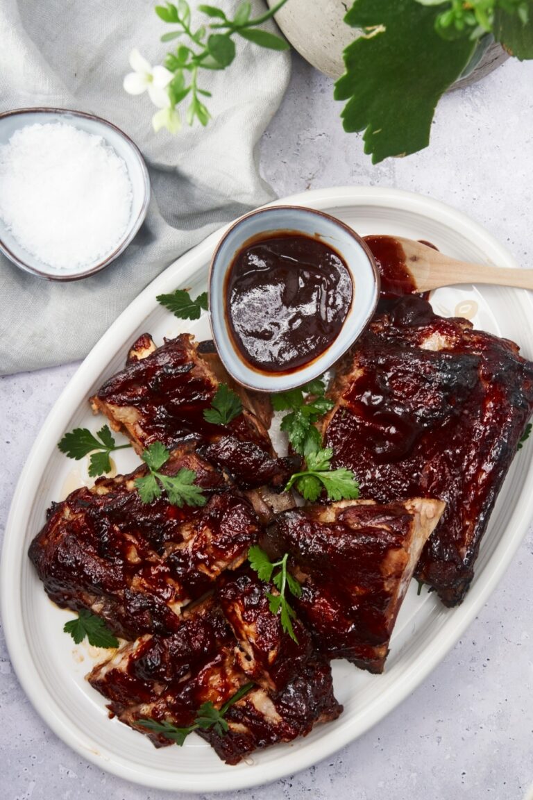 EASY Barbecue Sous Vide Ribs (Fall-Off-The-Bone Tender)