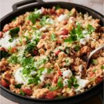 EASY Stuffed Pepper Casserole | Made In One Skillet In 20 Minutes