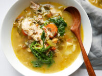 Easy Chicken Carcass Soup Recipe