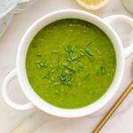 Easy Saut��ed Spinach Soup Recipe