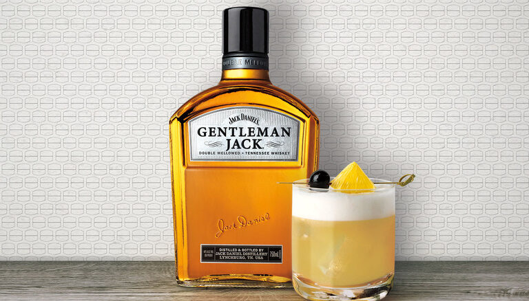 Easy Whiskey Sour Recipe: Gentleman Jack