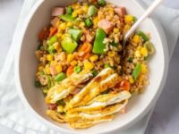 Egg Fried Rice | Everything Cooks In One Pan In Under 30 Minutes