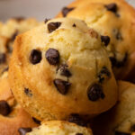 Fluffy And Moist Chocolate Chip Muffins Recipe
