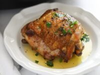 Garlic Butter Chicken Thighs Recipe