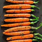 Garlic and Herb Roasted Carrots