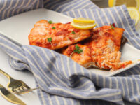 Harissa Baked Salmon Recipe