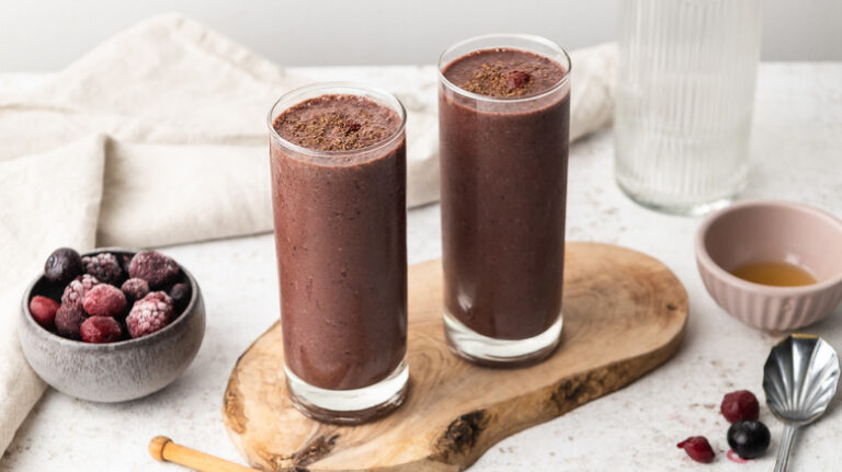 Healthy Black Forest Smoothie Recipe