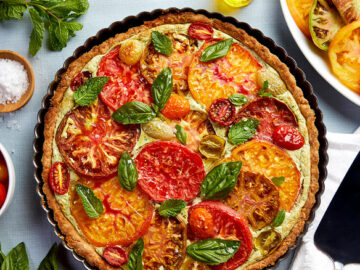 Heirloom Tomato And Ricotta Tart Recipe