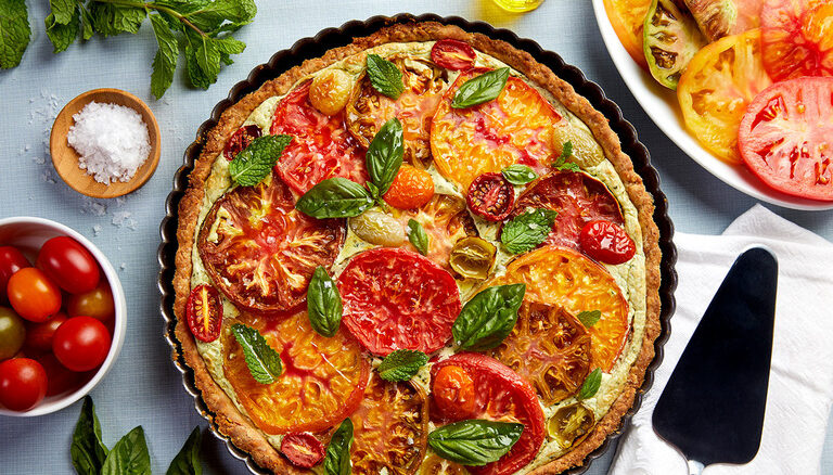 Heirloom Tomato And Ricotta Tart Recipe