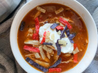 Instant Pot Chicken Tortilla Soup Recipe