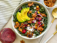 Kale And Roasted Beet Salad With Feta Recipe