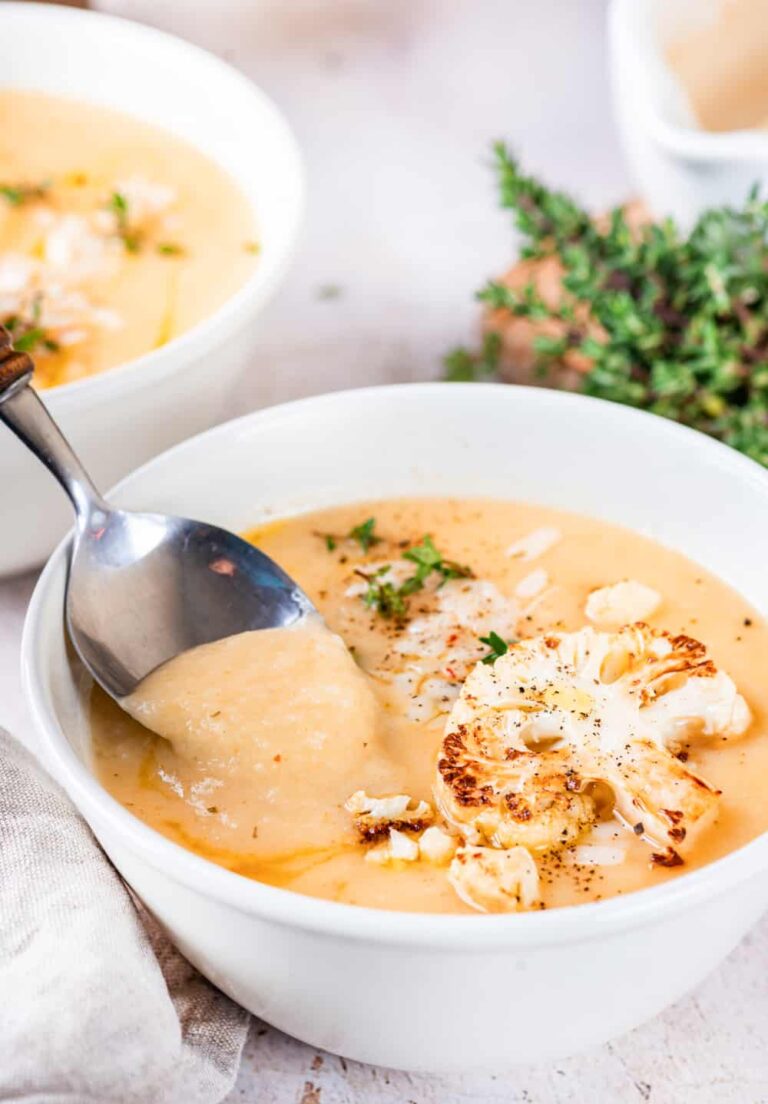 Keto Cauliflower Soup | One of the Best Keto Soups You Can Make