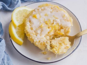 Lemon Mug Cake Recipe
