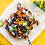 Loaded Sweet Potatoes with Chipotle Lime Crema