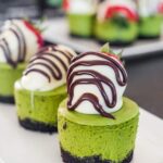 Matcha Mini Cheesecakes