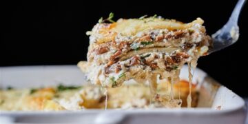 Mixed Mushroom Lasagna Recipe