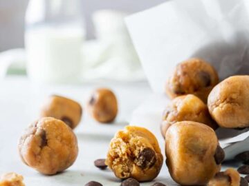 No Bake Cookie Dough Bites | Quick and Easy To Make In Just 5 Minutes