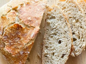 No-Knead Rosemary Bread Recipe