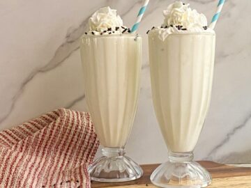 Old-Fashioned Vanilla Milkshake Recipe