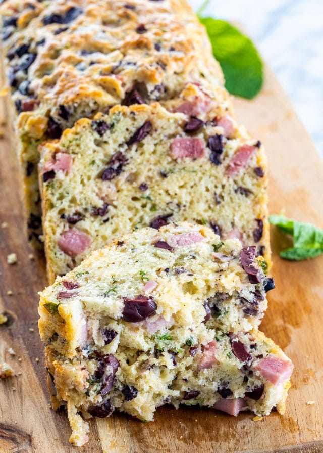 Olive Ham and Cheese Loaf
