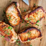 Pan Seared Pork Chops with Gravy