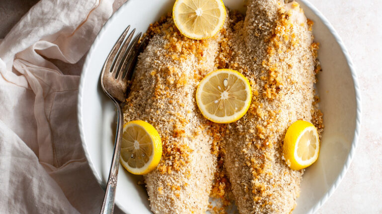 Panko-Crusted Red Snapper Recipe
