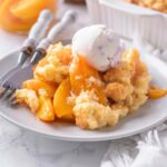 Peach Cobbler With Canned Peaches